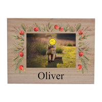 W007 Custom Personalised Photo Name Gift House Wood Sign Wooden Plaque