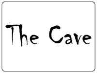 2184 The Cave Metal Aluminium Plaque Sign