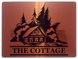 2319 The Cottage Door Gate Farm Address House Metal Aluminium Plaque Sign