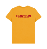 Mustard Printed T-shirt Back