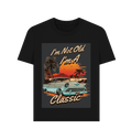 Black Printed T-shirt Front