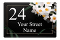 1164 UV Protection Personalised Address Metal Aluminium Sign Plaque Door Gate