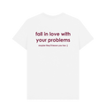 White Printed T-shirt Back