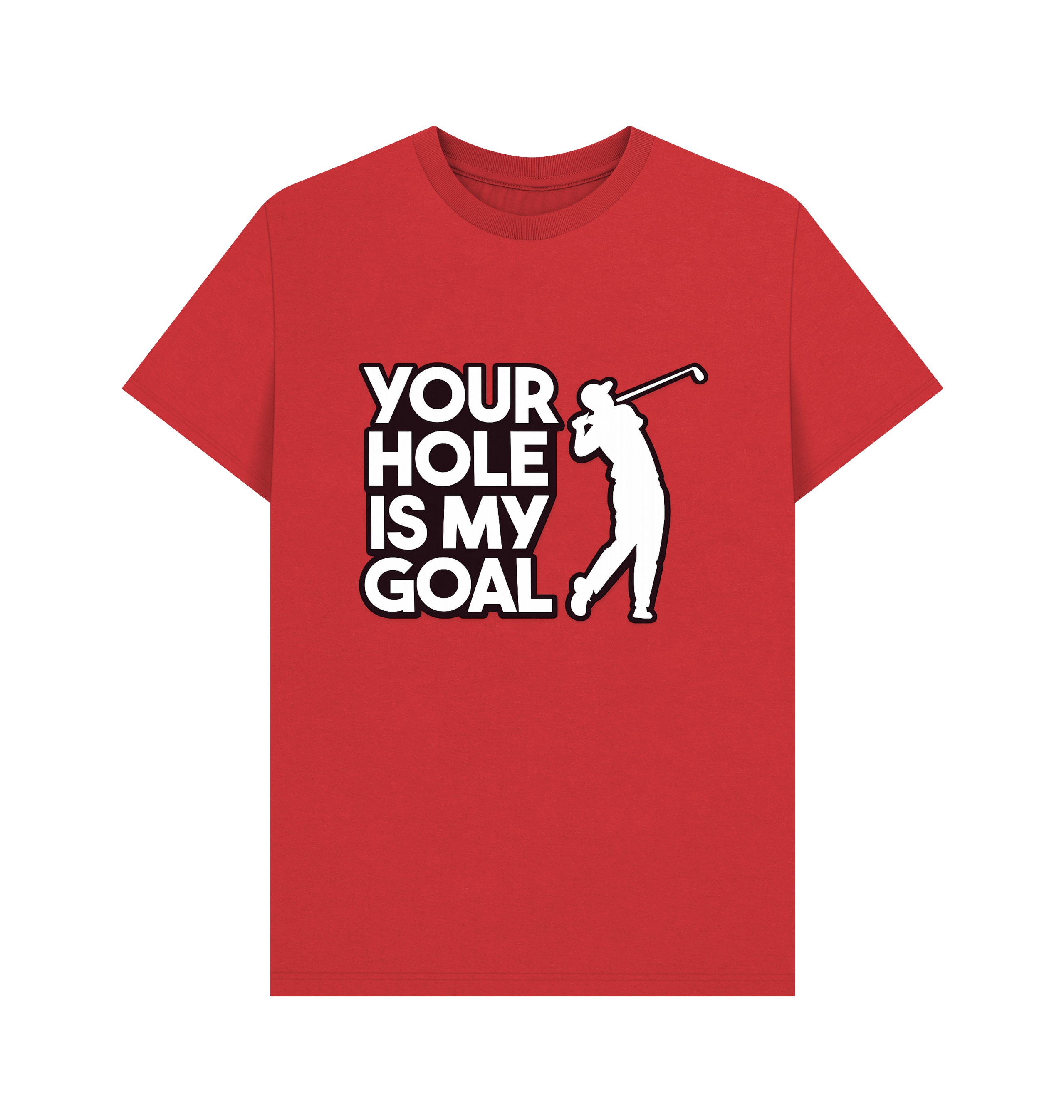 Red Printed T-shirt Front