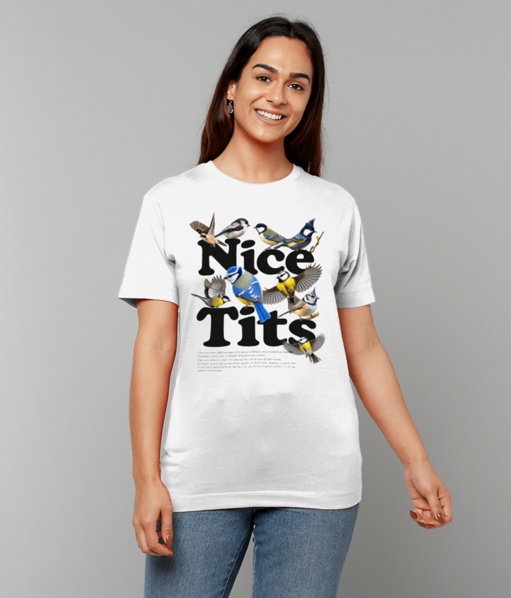 312 Nice Tits funny T-shirt Tee