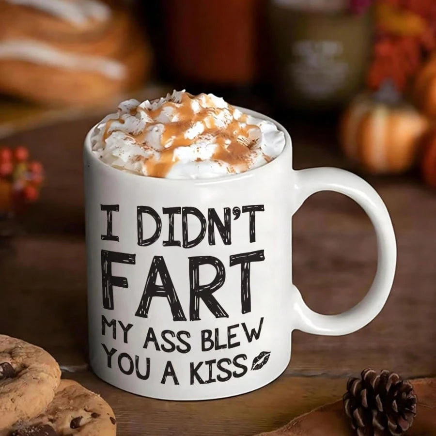 I Didn't Fart Novelty Graphic Coffee Mug