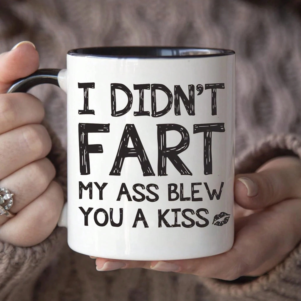 I Didn't Fart Novelty Graphic Coffee Mug