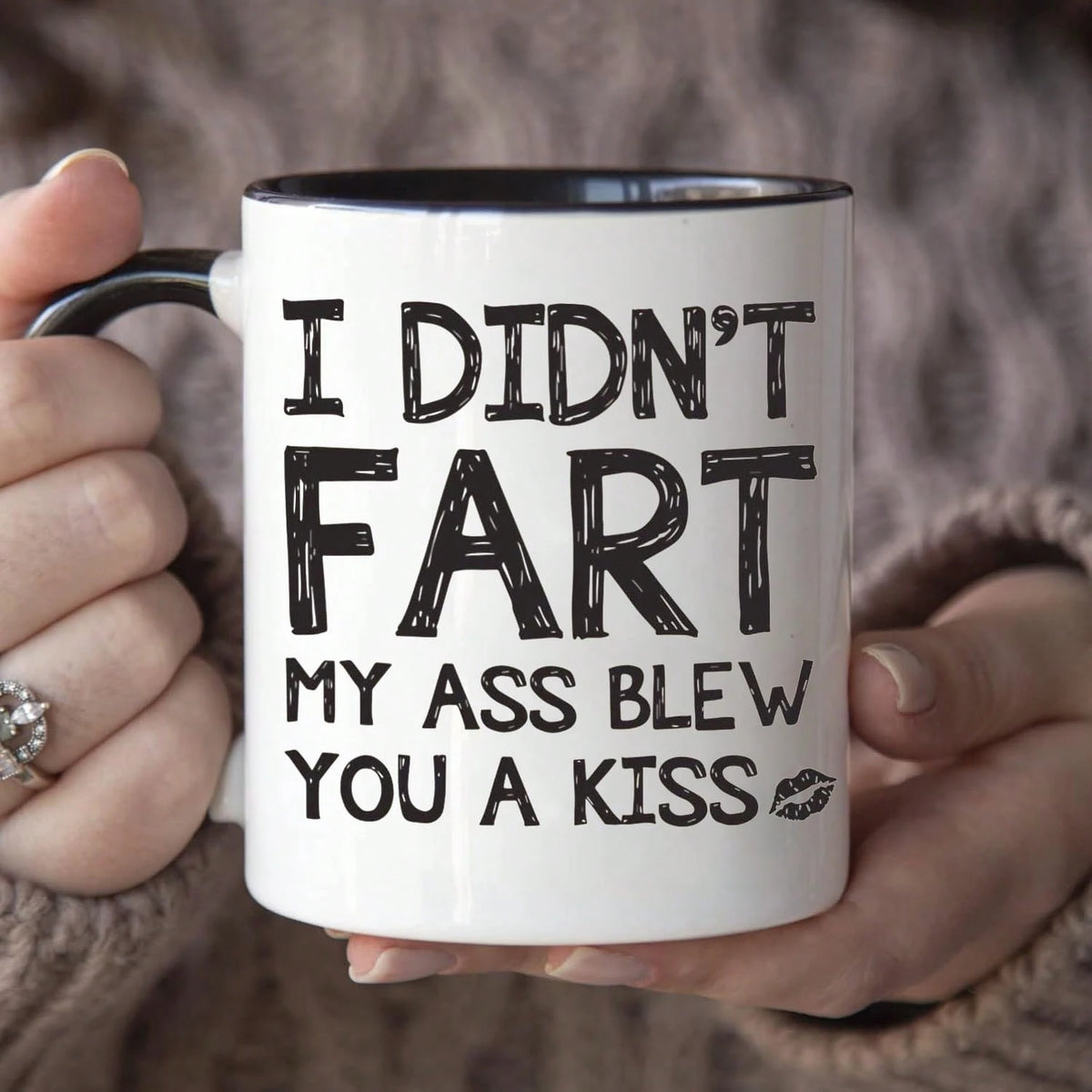 I Didn't Fart Novelty Graphic Coffee Mug