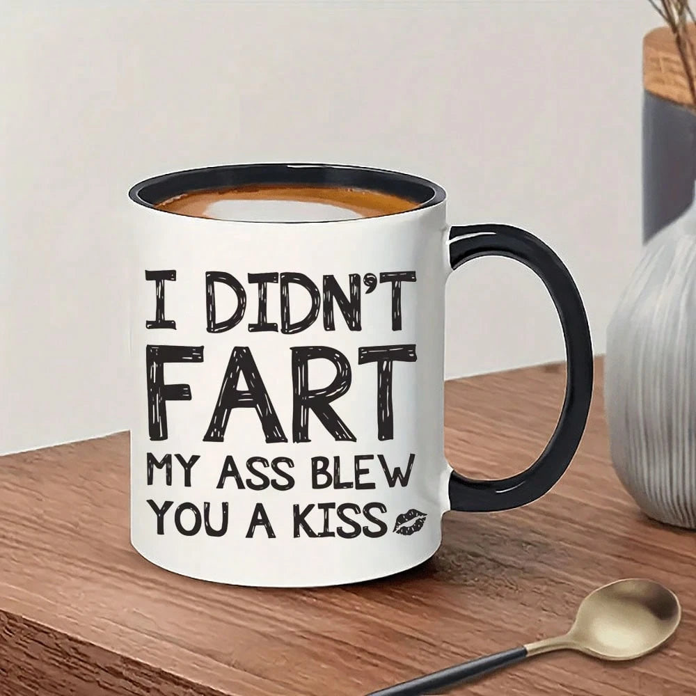 I Didn't Fart Novelty Graphic Coffee Mug