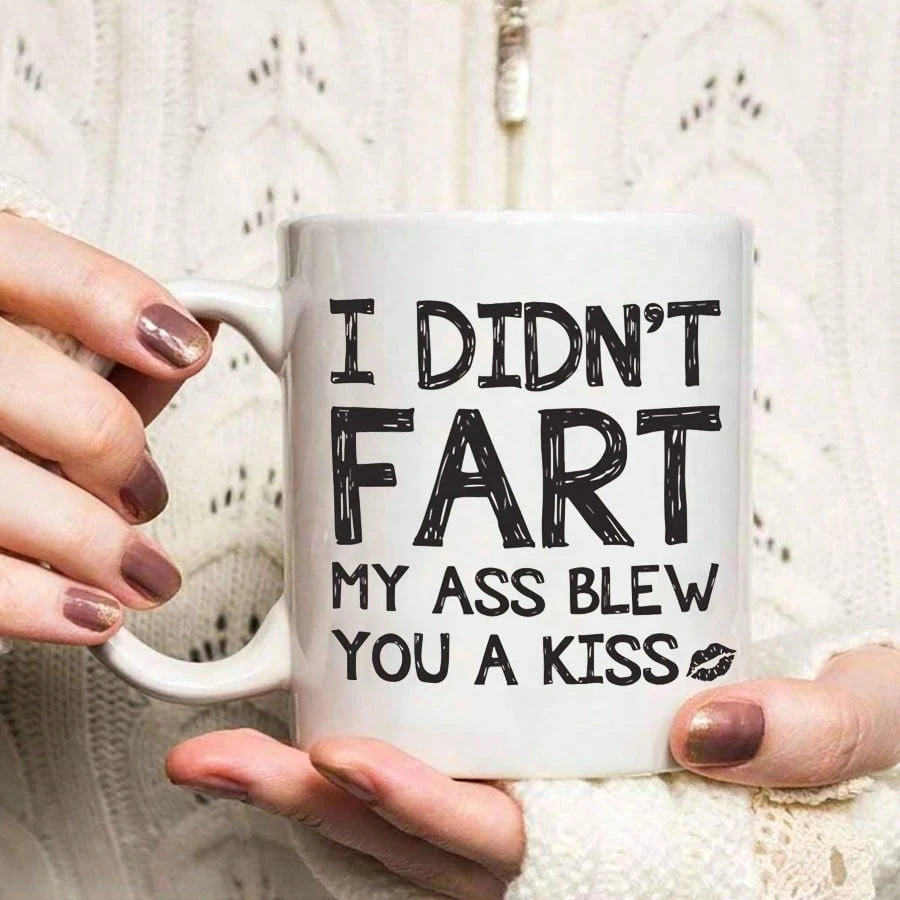 I Didn't Fart Novelty Graphic Coffee Mug