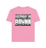 Rose Pink Printed T-shirt Back