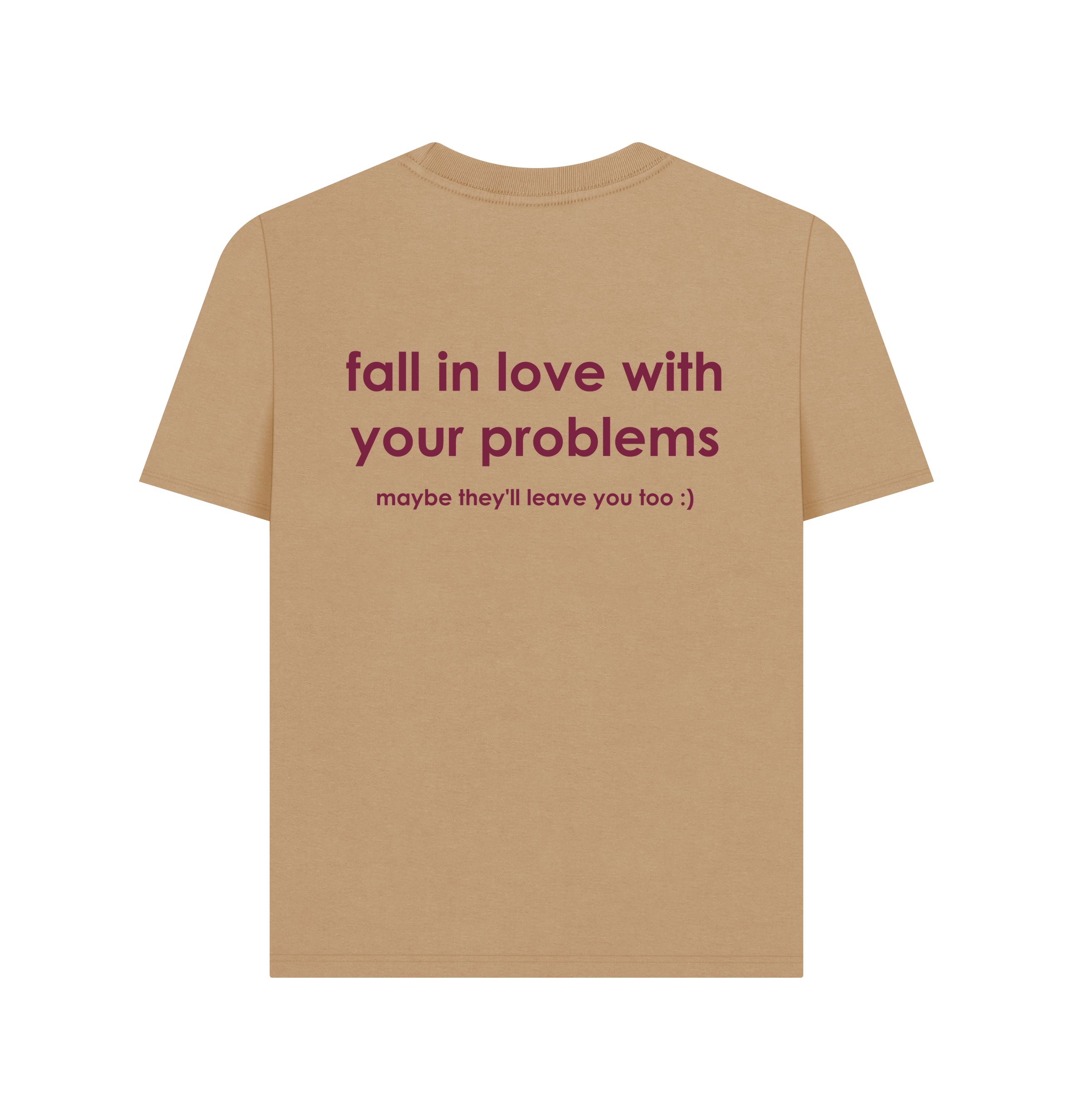 Sand Printed T-shirt Back