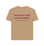 Sand Printed T-shirt Back