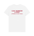 White Printed T-shirt Back
