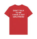 Red Printed T-shirt Back