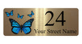 1112 Custom Personalised Address Metal Aluminium Sign Plaque Door House Office