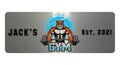 1016 Custom Personalised Tiger Gym Metal Aluminium Sign Plaque Fitness Door Wall