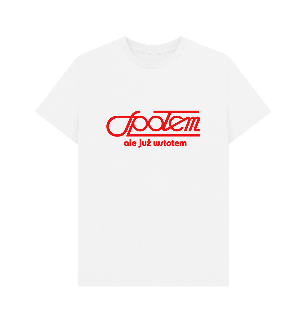 White Printed T-shirt Front