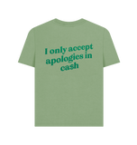 Sage Printed T-shirt Back