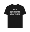 Black Printed T-shirt Back