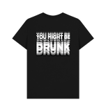 Black Printed T-shirt Back