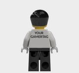 L002 Custom Personalised Lego Minifigures Your Gamertag xbox, Playstation, Nintendo
