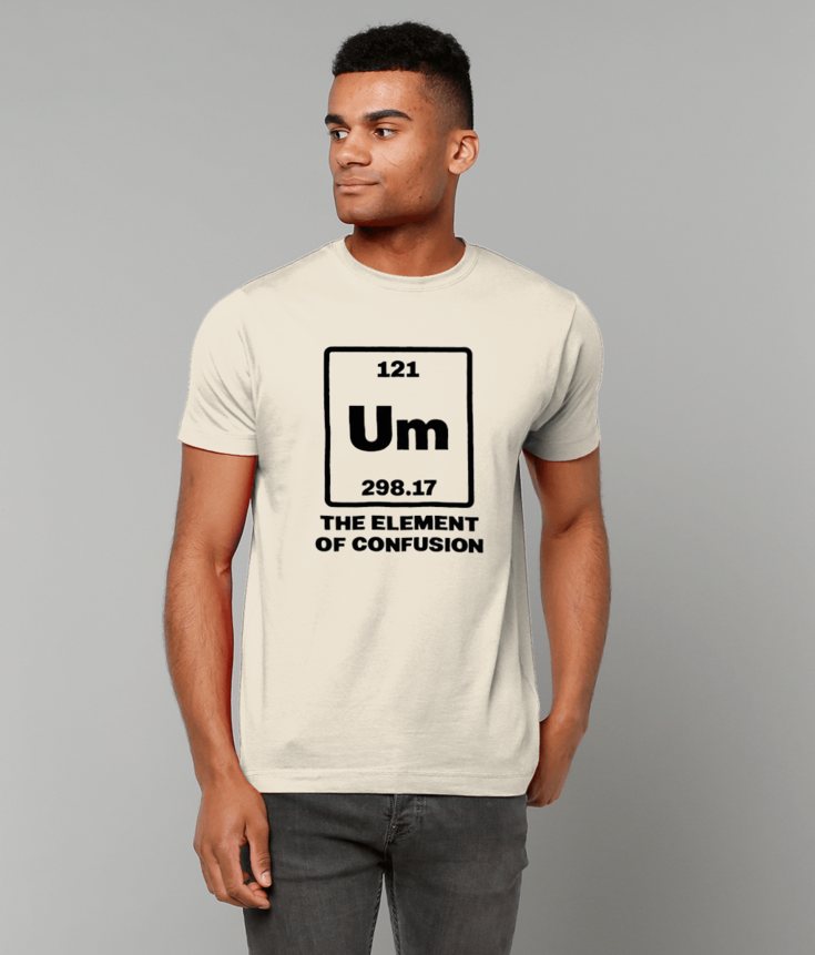 351 Um The Element Of Confusion T-Shirt Funny tee