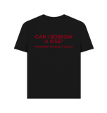 Black Printed T-shirt Back