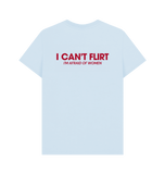 Sky Blue Printed T-shirt Back