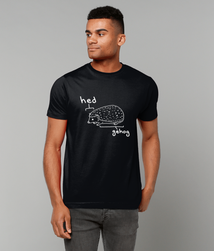355 Hedgehog Pun T-Shirt Funny Tee