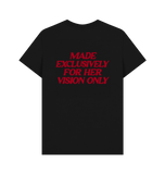 Black Printed T-shirt Back