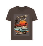 Chocolate Printed T-shirt Front