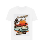 White Printed T-shirt Front