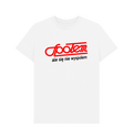 White Printed T-shirt Front