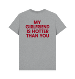 Athletic Grey Printed T-shirt Back