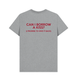 Athletic Grey Printed T-shirt Back