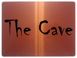 2184 The Cave Metal Aluminium Plaque Sign