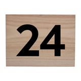 W018 Custom Personalised Door Gate Number  Wood Sign Wooden Plaque