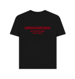 Black Printed T-shirt Back