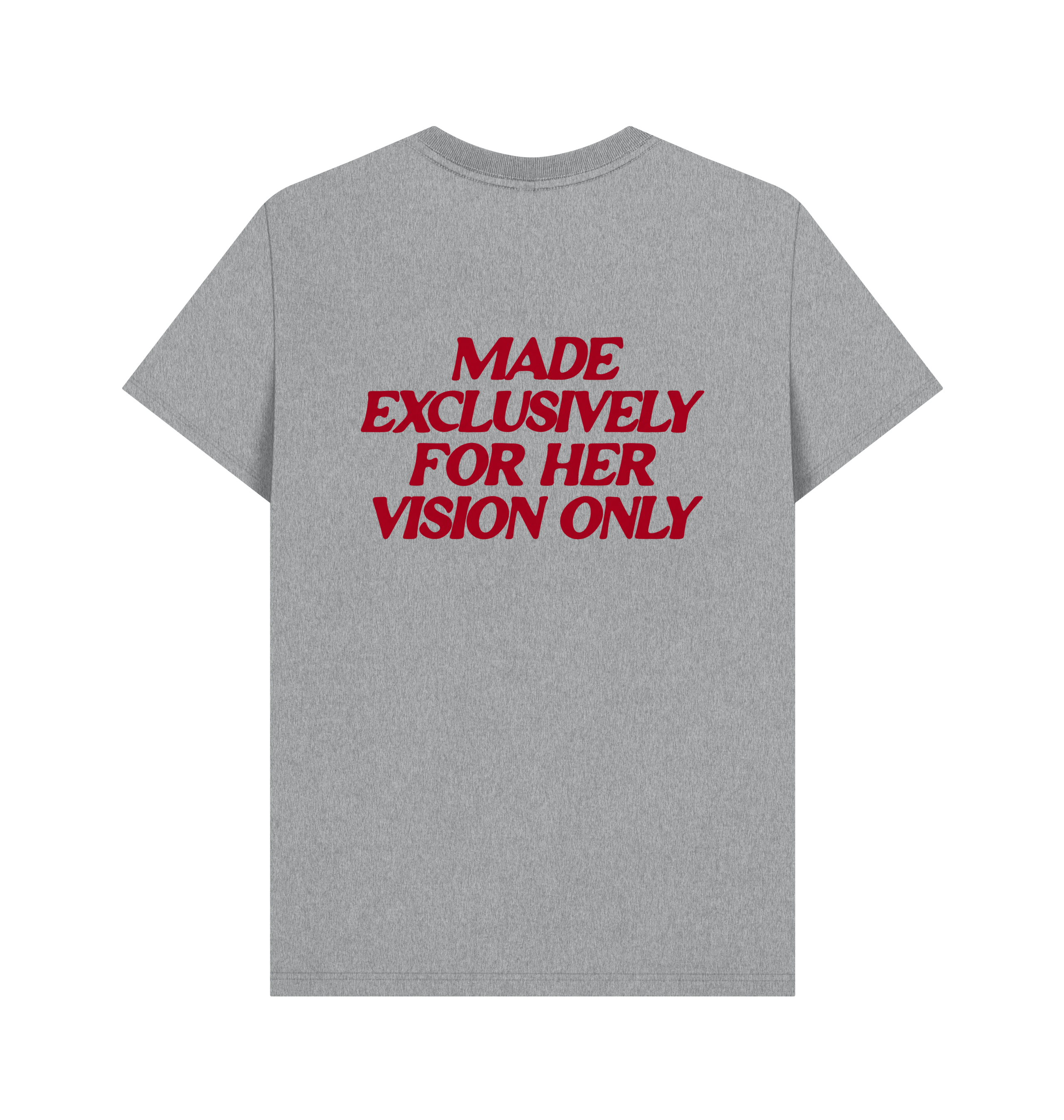 Athletic Grey Printed T-shirt Back