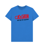 Bright Blue Printed T-shirt Front