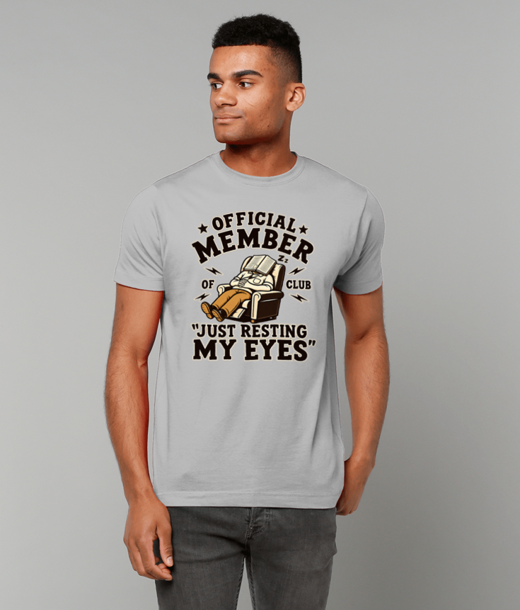 230 Official Member Just Resting My Eyes T-Shirt Funny Tee