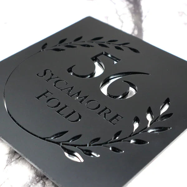Decorative S1 home signs A5