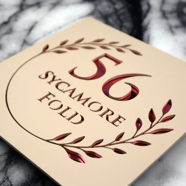 Decorative S1 home signs A5