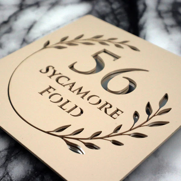 Decorative S1 home signs A5