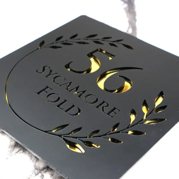 Decorative S1 home signs A5