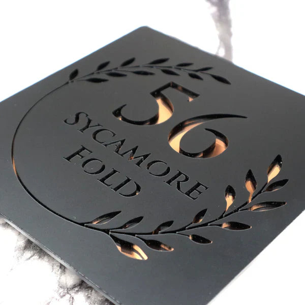 Decorative S1 home signs A5