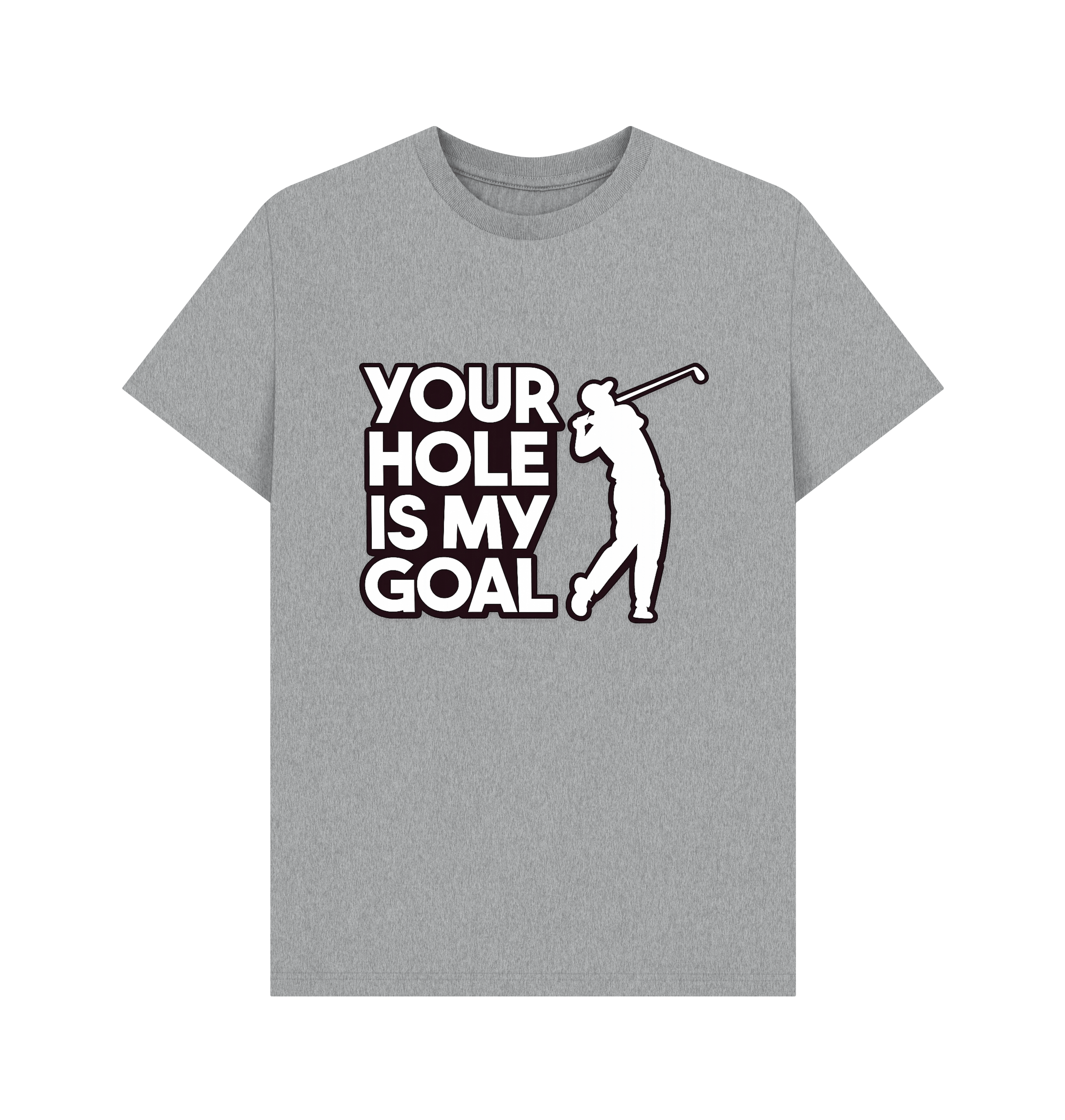 Athletic Grey Printed T-shirt Front
