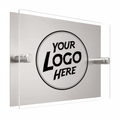 M101 Custom Personalised Modern Logo Design Door Acrylic Aluminium Sign Plaque