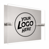 M101 Custom Personalised Modern Logo Design Door Acrylic Aluminium Sign Plaque